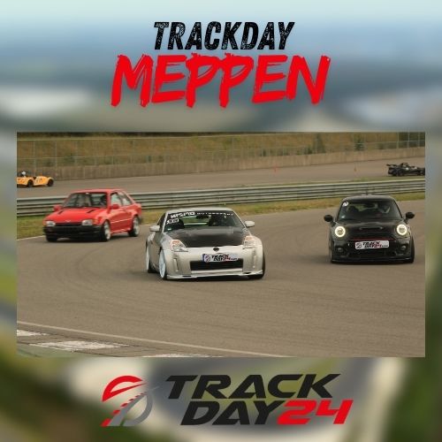Drei Fahrzeuge verschiedener Generationen in der Kurve beim Trackday Meppen 20.09.2025. Gemeinsames Open Pitlane Fahrvergnügen von Trackday24