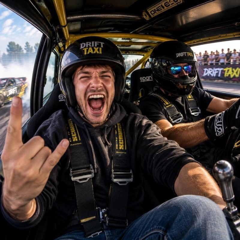 Drift-Taxi Gutschein von TRACKDAY24 – Drift-Erlebnis als Beifahrer am Nürburgring