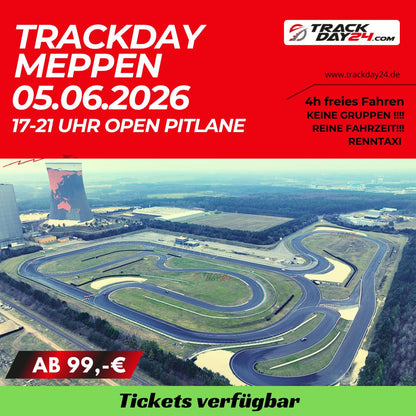 Crcuit Meppen neuer Streckenabschnitt beim Trackday von Trackday24 2026