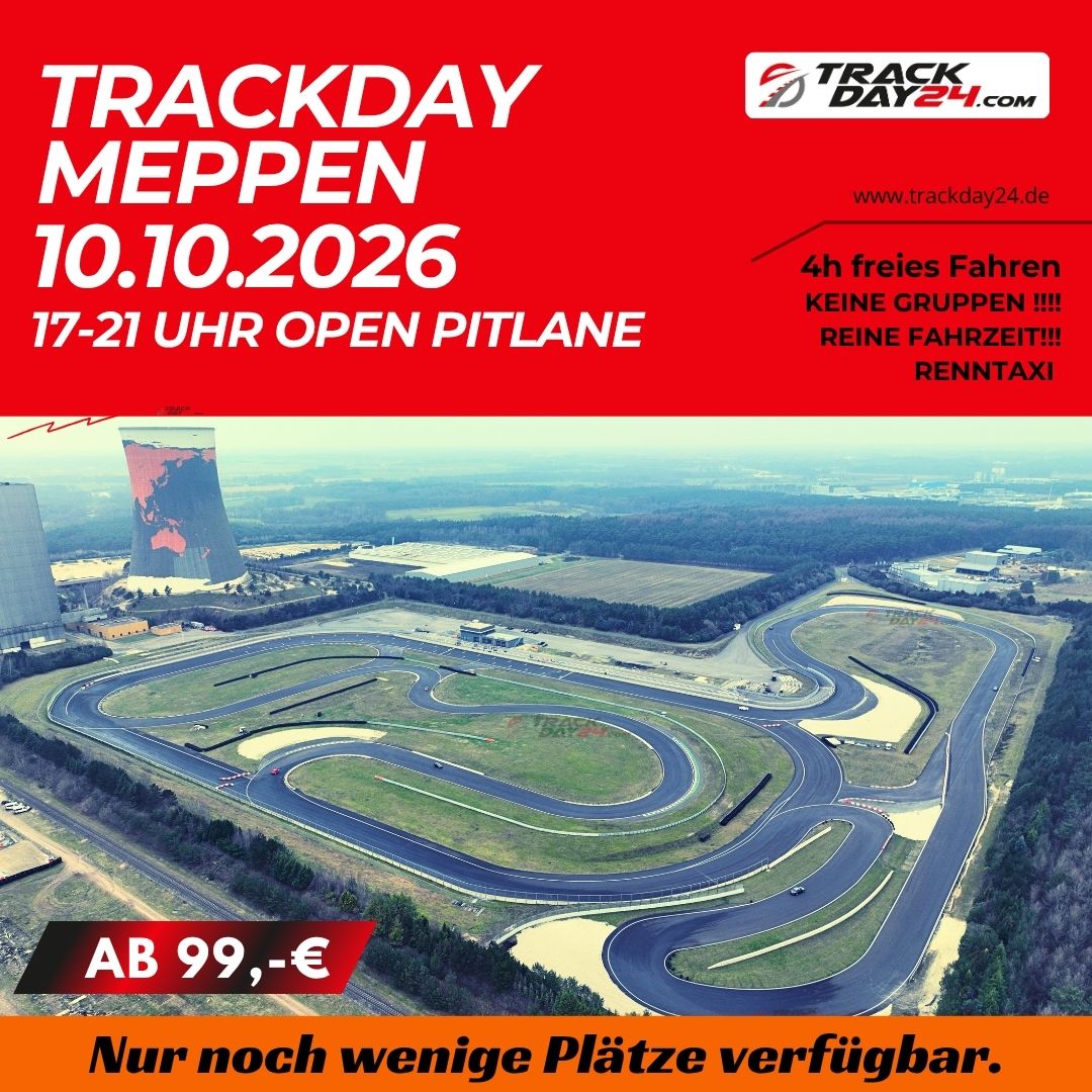 Trackday Circuit Meppen 10.10.2026 von Trackday24